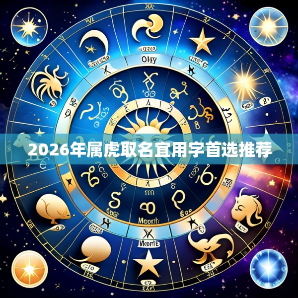 2026年属虎取名宜用字首选推荐
