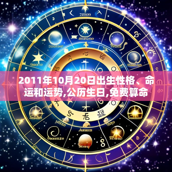 2011年10月20日出生性格、命运和运势,公历生日,免费算命