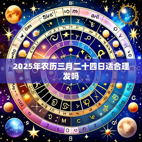 2025年农历三月二十四日适合理发吗