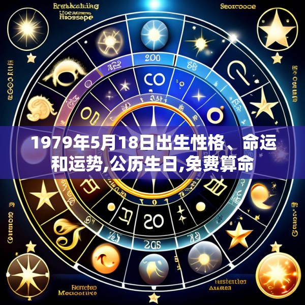 1979年5月18日出生性格、命运和运势,公历生日,免费算命