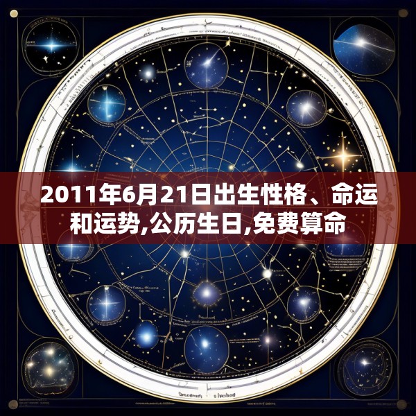 2011年6月21日出生性格、命运和运势,公历生日,免费算命