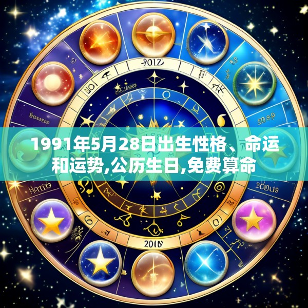 1991年5月28日出生性格、命运和运势,公历生日,免费算命