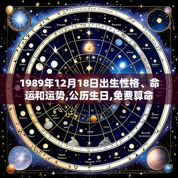 1989年12月18日出生性格、命运和运势,公历生日,免费算命