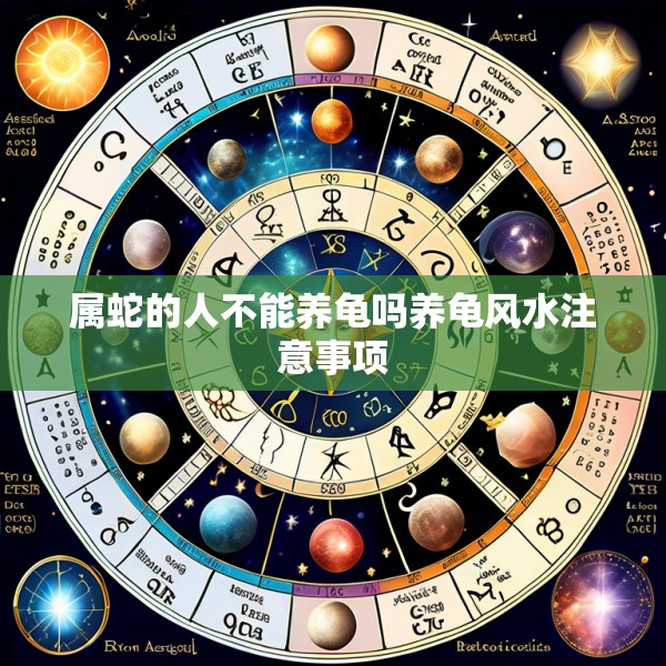 属蛇的人不能养龟吗养龟风水注意事项