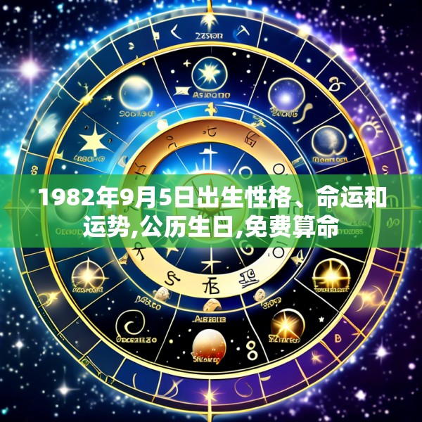 1982年9月5日出生性格、命运和运势,公历生日,免费算命
