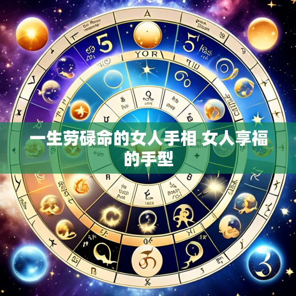 一生劳碌命的女人手相 女人享福的手型