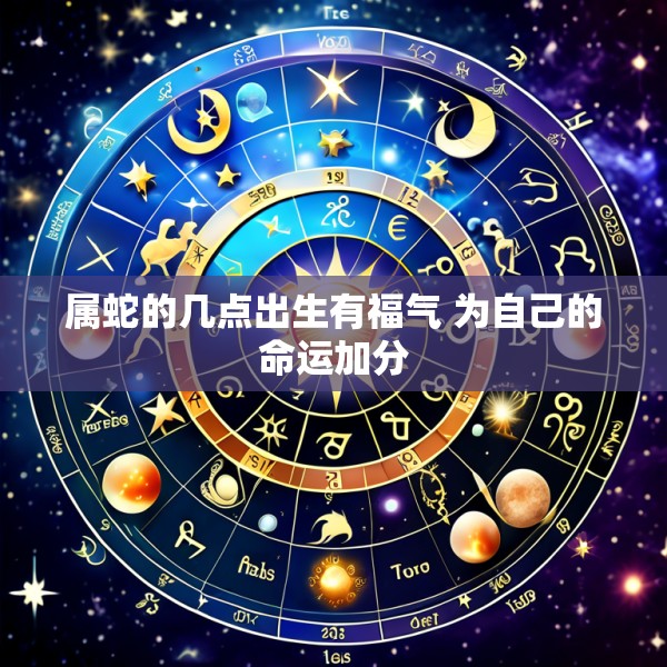 属蛇的几点出生有福气 为自己的命运加分