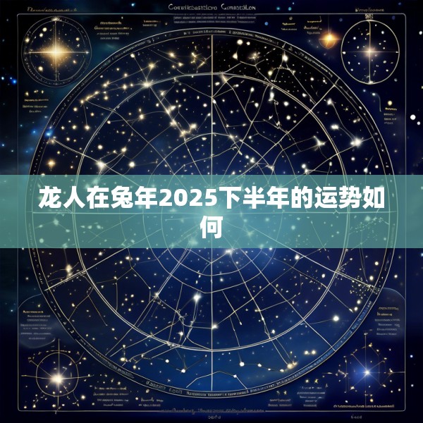 龙人在兔年2025下半年的运势如何