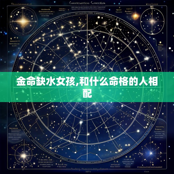 金命缺水女孩,和什么命格的人相配