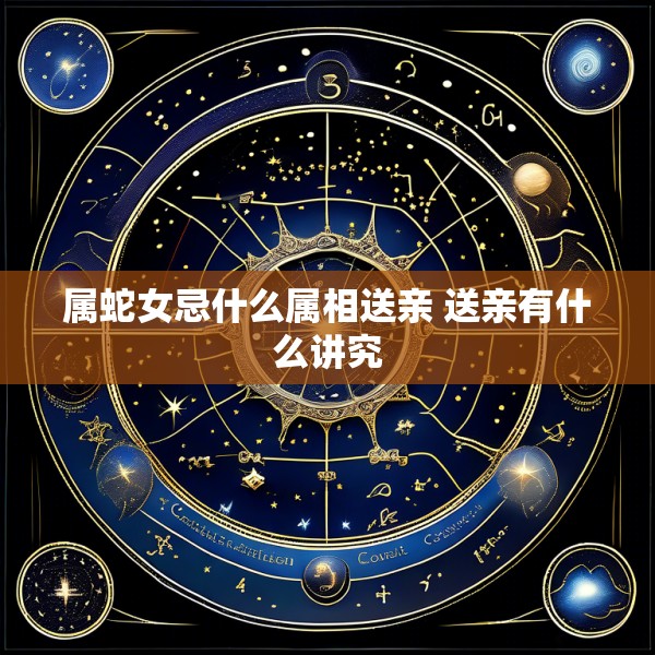 属蛇女忌什么属相送亲 送亲有什么讲究