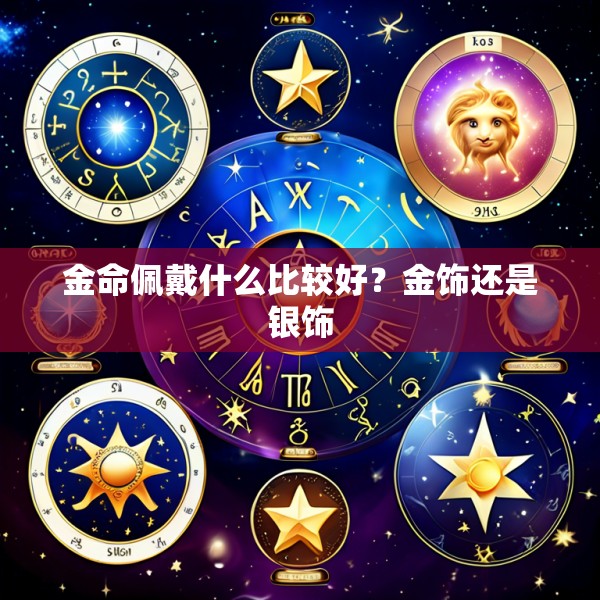 金命佩戴什么比较好？金饰还是银饰