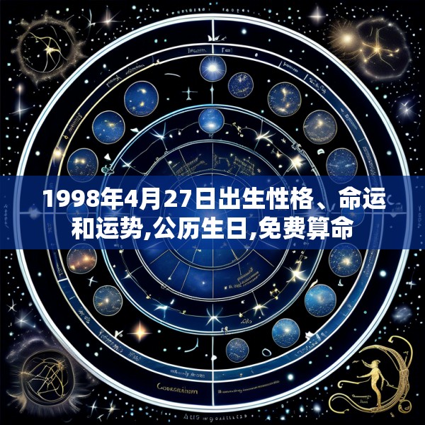 1998年4月27日出生性格、命运和运势,公历生日,免费算命
