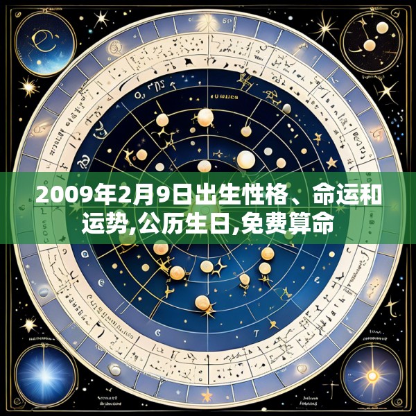 2009年2月9日出生性格、命运和运势,公历生日,免费算命