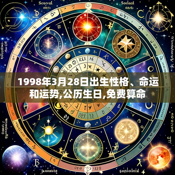 1998年3月28日出生性格、命运和运势,公历生日,免费算命