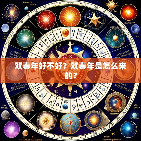 双春年好不好?双春年是怎么来的?