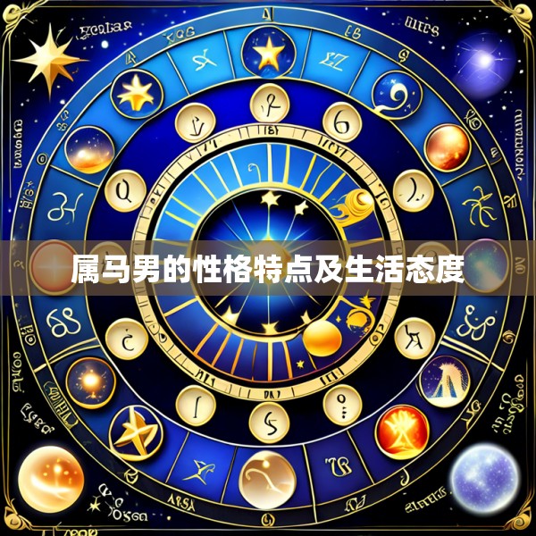 属马男的性格特点及生活态度