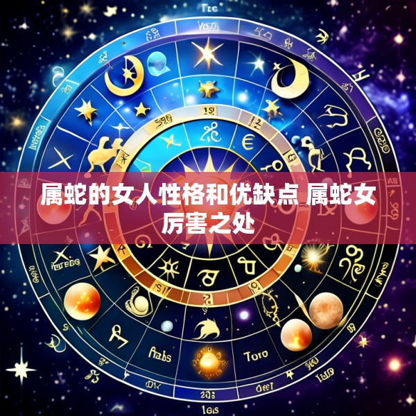 属蛇的女人性格和优缺点 属蛇女厉害之处