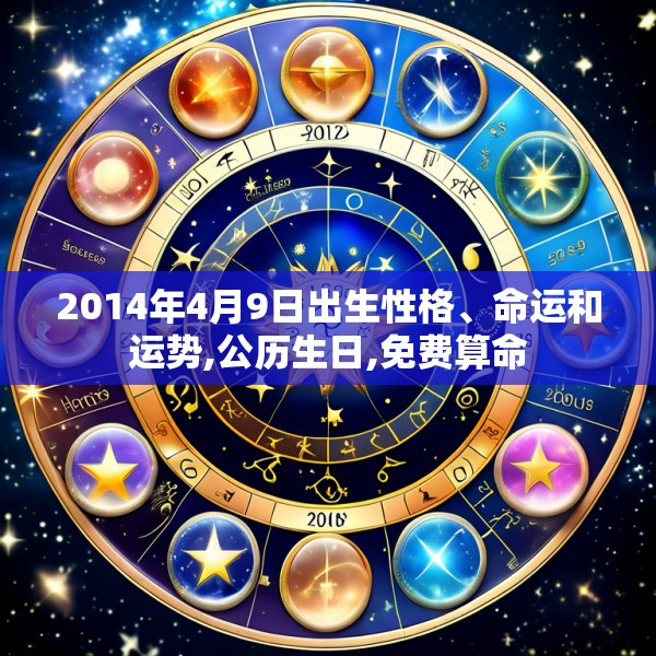 2014年4月9日出生性格、命运和运势,公历生日,免费算命
