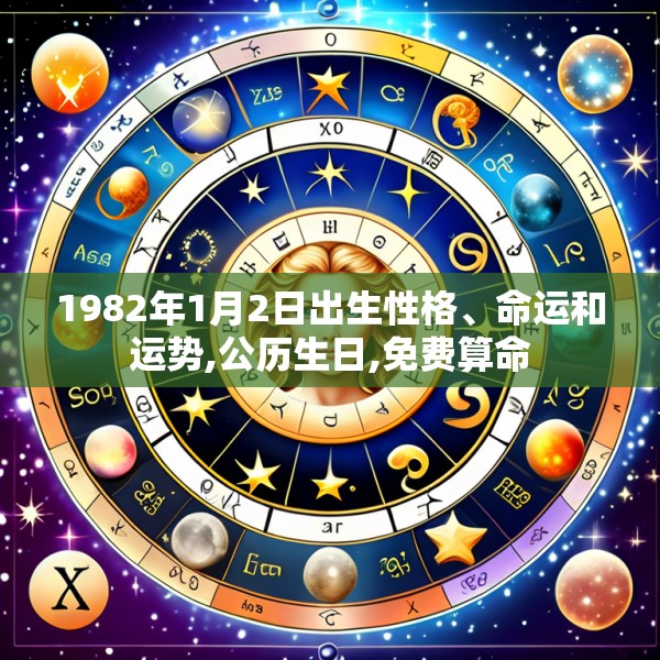 1982年1月2日出生性格、命运和运势,公历生日,免费算命