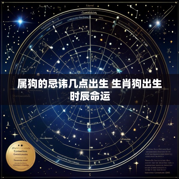 属狗的忌讳几点出生 生肖狗出生时辰命运