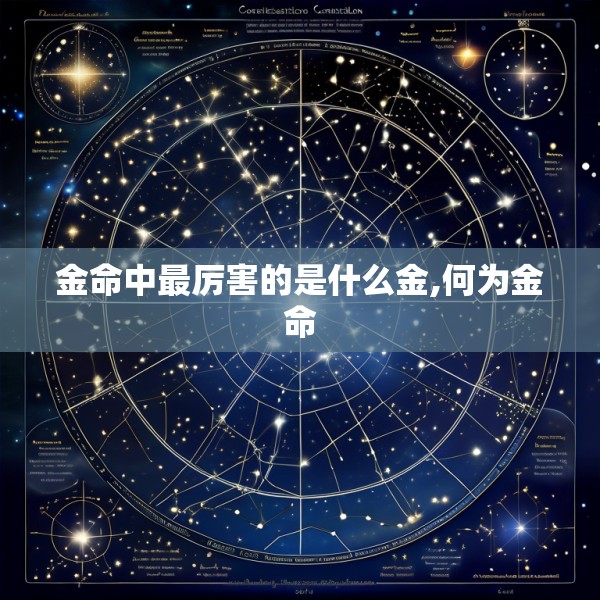 金命中最厉害的是什么金,何为金命
