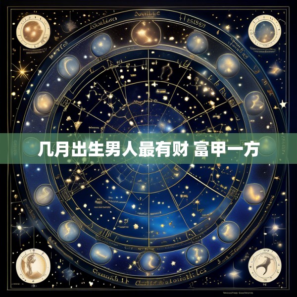 几月出生男人最有财 富甲一方