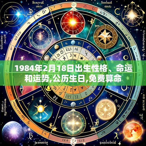 1984年2月18日出生性格、命运和运势,公历生日,免费算命