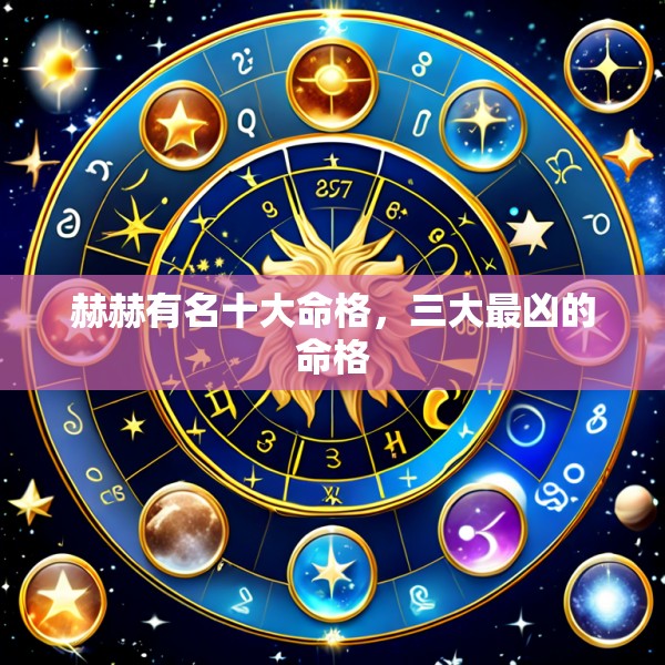 赫赫有名十大命格，三大最凶的命格