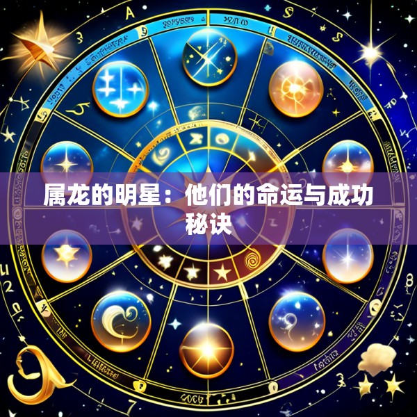 属龙的明星:他们的命运与成功秘诀