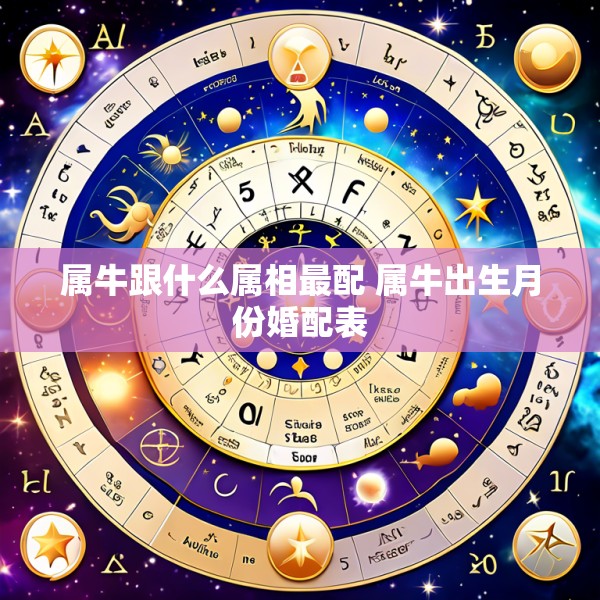 属牛跟什么属相最配 属牛出生月份婚配表