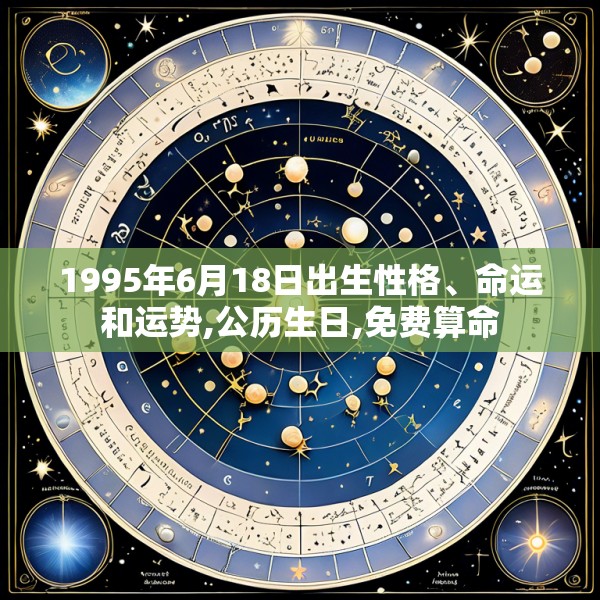 1995年6月18日出生性格、命运和运势,公历生日,免费算命