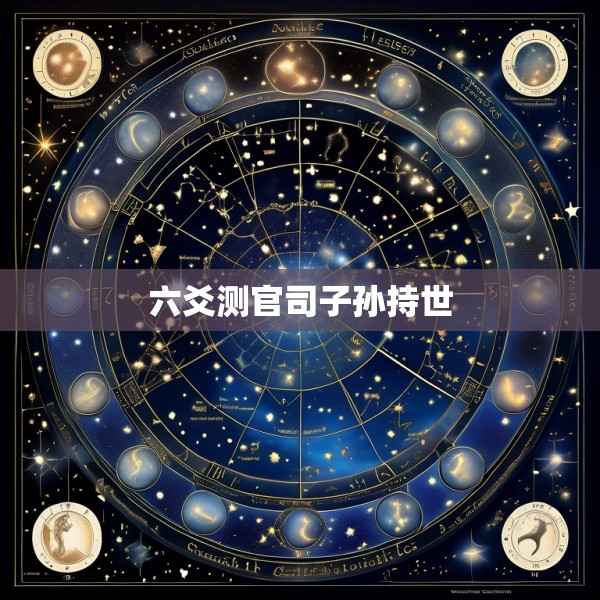 六爻测官司子孙持世
