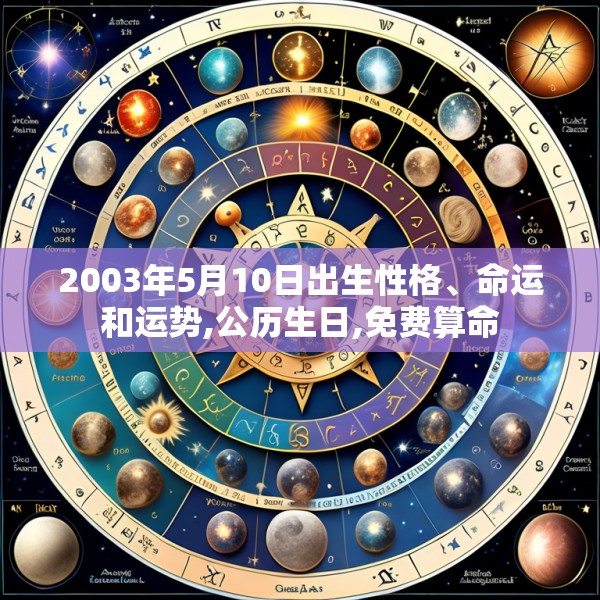 2003年5月10日出生性格、命运和运势,公历生日,免费算命