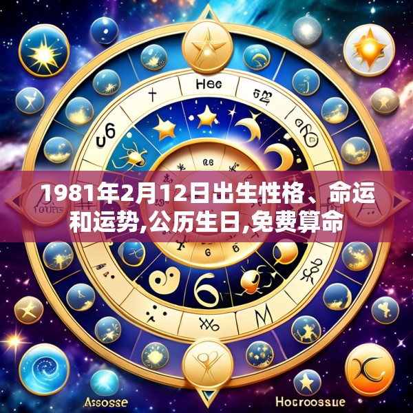 1981年2月12日出生性格、命运和运势,公历生日,免费算命