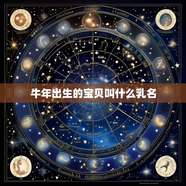 牛年出生的宝贝叫什么乳名