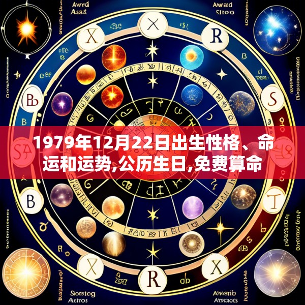 1979年12月22日出生性格、命运和运势,公历生日,免费算命