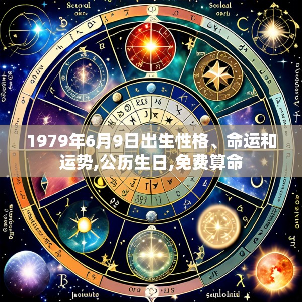 1979年6月9日出生性格、命运和运势,公历生日,免费算命