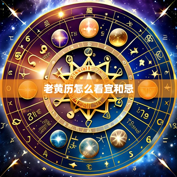 老黄历怎么看宜和忌