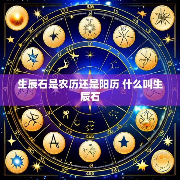 生辰石是农历还是阳历 什么叫生辰石