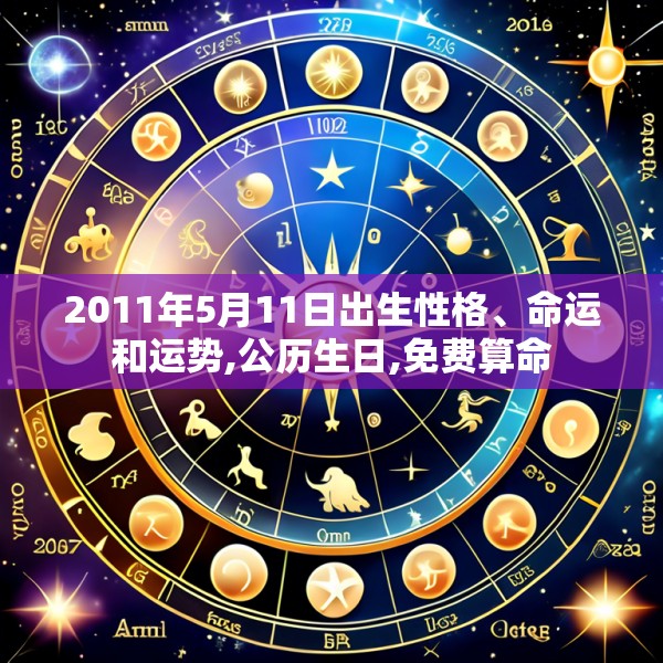 2011年5月11日出生性格、命运和运势,公历生日,免费算命