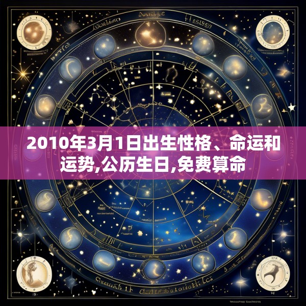 2010年3月1日出生性格、命运和运势,公历生日,免费算命