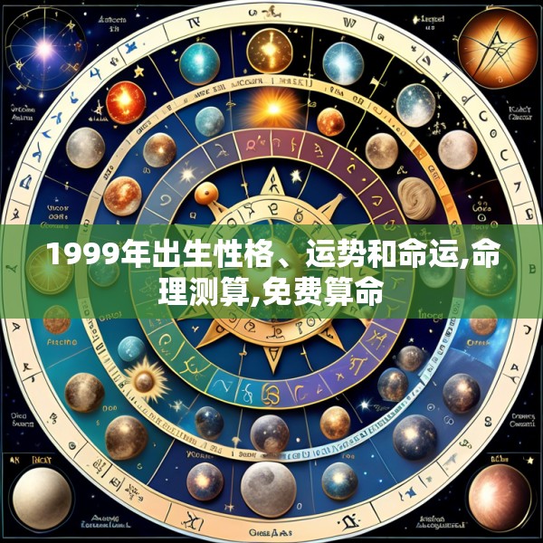 1999年出生性格、运势和命运,命理测算,免费算命