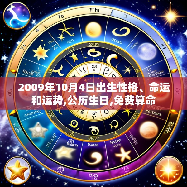2009年10月4日出生性格、命运和运势,公历生日,免费算命