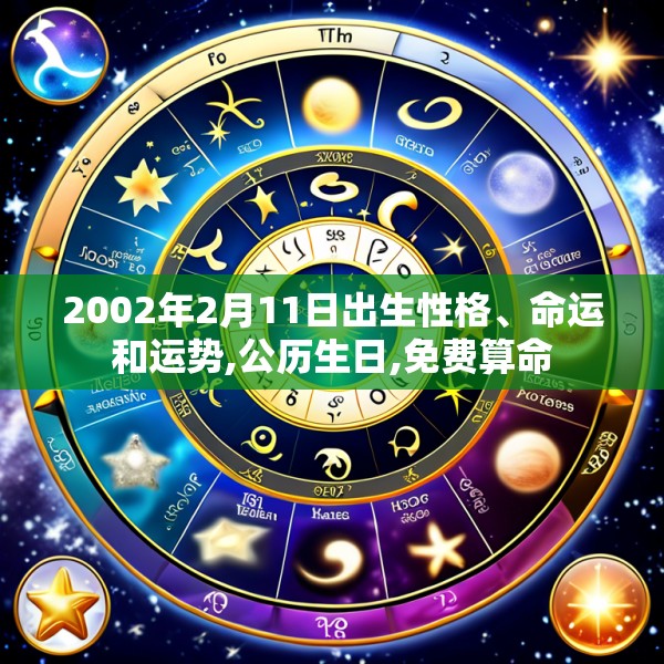 2002年2月11日出生性格、命运和运势,公历生日,免费算命