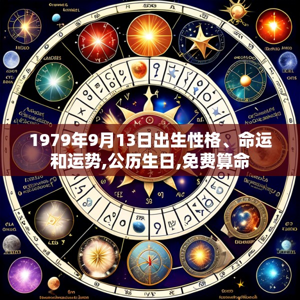 1979年9月13日出生性格、命运和运势,公历生日,免费算命