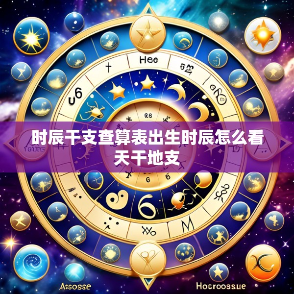 时辰干支查算表出生时辰怎么看天干地支