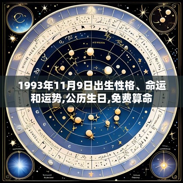 1993年11月9日出生性格、命运和运势,公历生日,免费算命