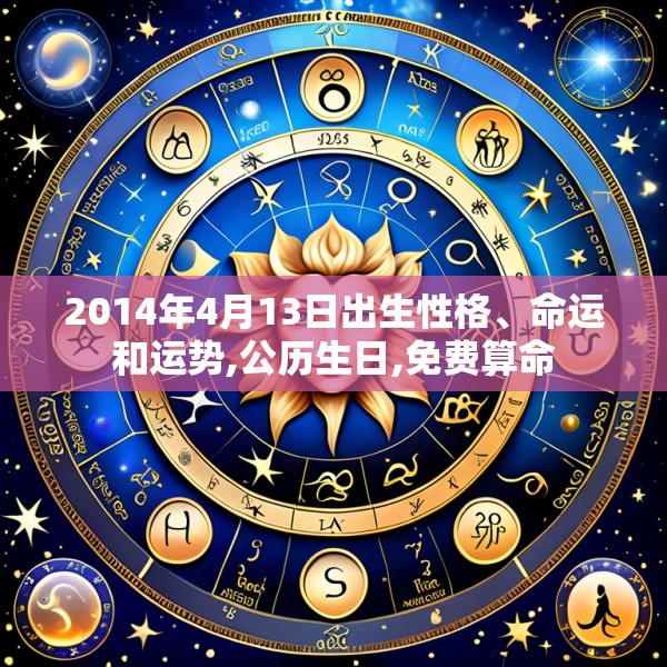 2014年4月13日出生性格、命运和运势,公历生日,免费算命