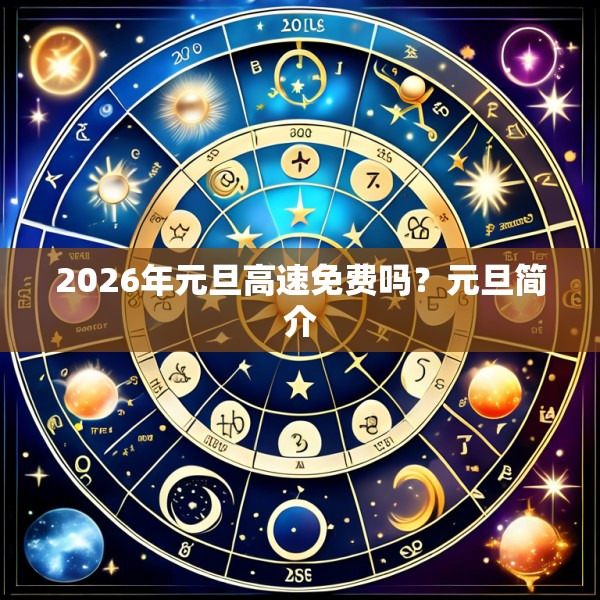 2026年元旦高速免费吗?元旦简介