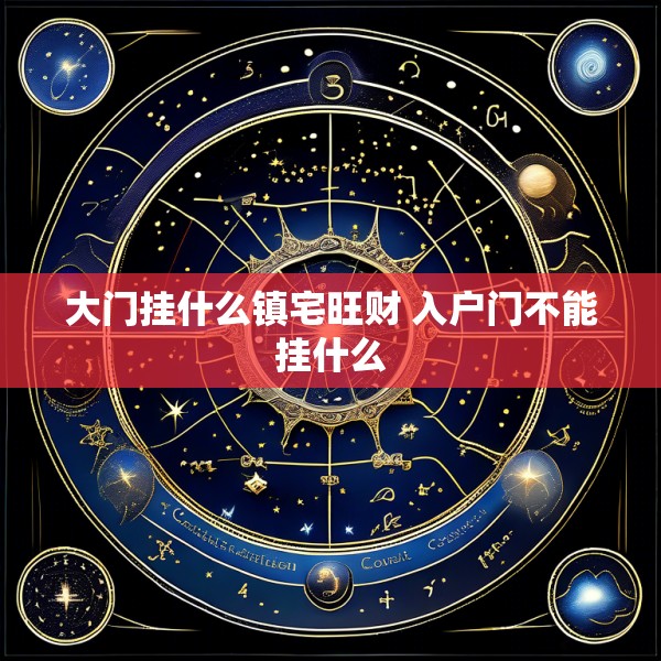 大门挂什么镇宅旺财 入户门不能挂什么